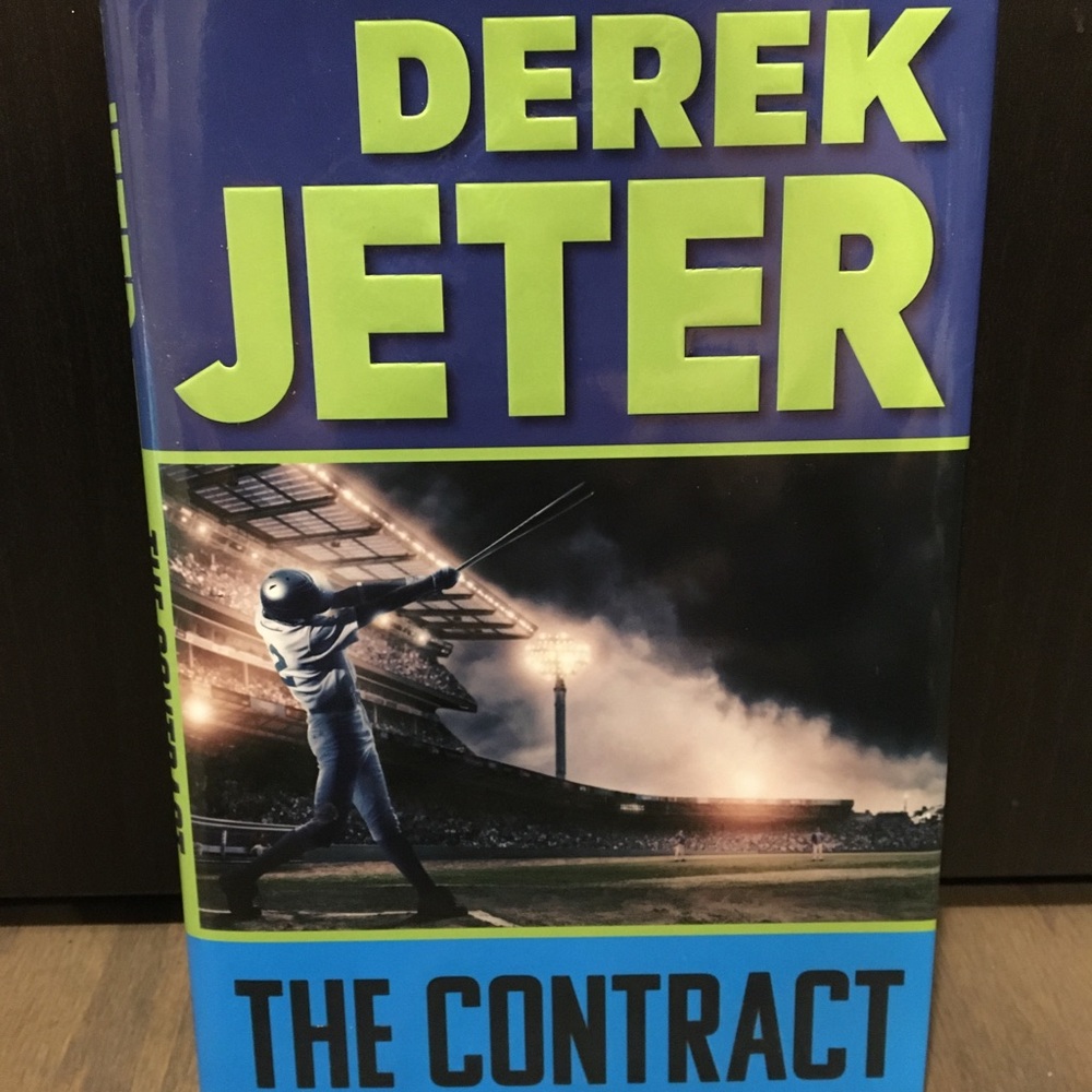 The Contract by Derek Jeter Hardcover Book New York Yankees Baseball YA Kids
